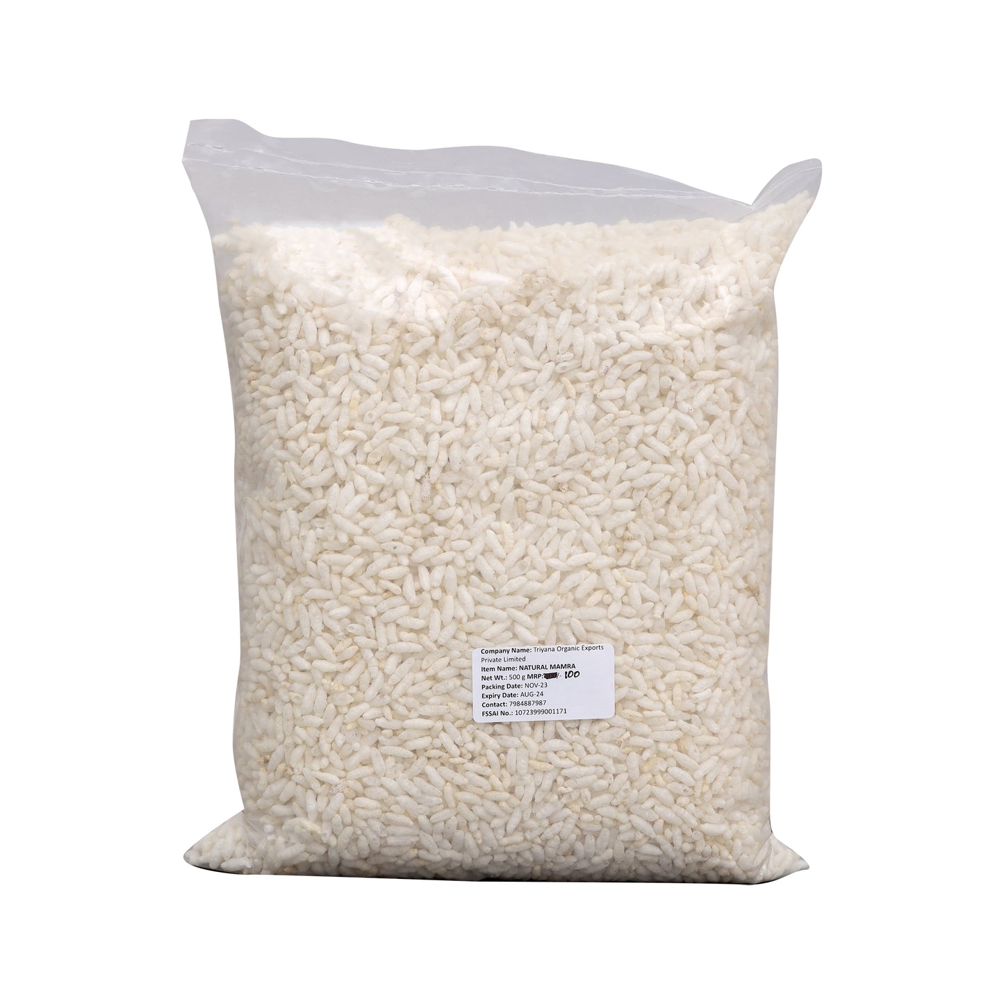 Natural Mamra/Puffed Rice/Murmure/500g